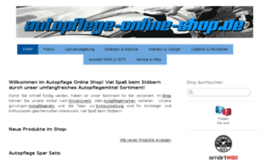 Autopflege-online-shop.de thumbnail