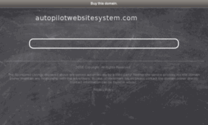 Autopilotwebsitesystem.com thumbnail