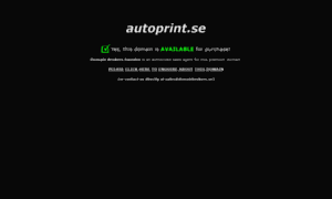 Autoprint.se thumbnail