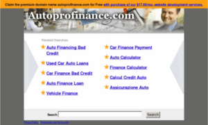 Autoprofinance.com thumbnail