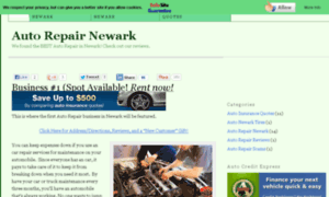 Autorepairnewark.org thumbnail