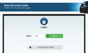 Autosecuritycodes.com thumbnail