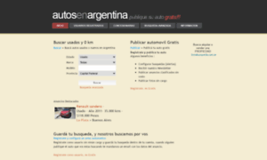Autosenargentina.com.ar thumbnail