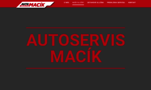 Autoservismacik.cz thumbnail