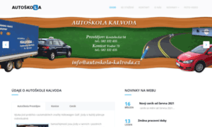 Autoskola-kalvoda.cz thumbnail