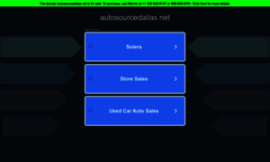 Autosourcedallas.net thumbnail