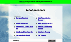 Autospecs.com thumbnail