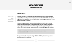 Autostatic.com thumbnail