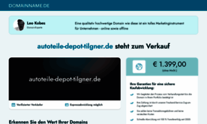 Autoteile-depot-tilgner.de thumbnail