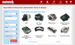 Autotekcarparts.com thumbnail