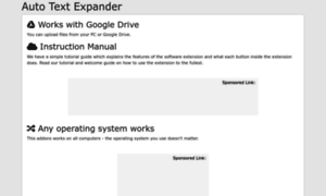 Autotext-expander.freebusinessapps.net thumbnail