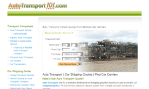 Autotransport101.com thumbnail