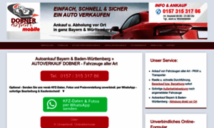 Autoverkauf-dobner.com thumbnail