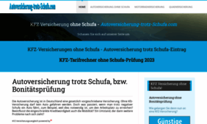 Autoversicherung-trotz-schufa.com thumbnail