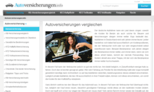 Autoversicherungen.info thumbnail