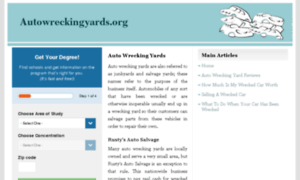 Autowreckingyards.org thumbnail