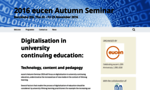 Autumn2016seminar.eucen.eu thumbnail