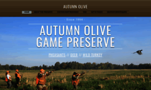 Autumnolivegamepreserve.com thumbnail