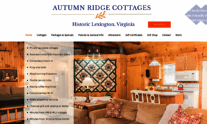 Autumnridgecottages.com thumbnail