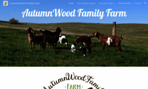 Autumnwoodfarm.com thumbnail