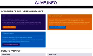 Auve.info thumbnail