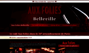 Aux-folies-belleville.fr thumbnail