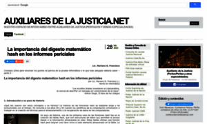 Auxiliaresdelajusticia.net thumbnail