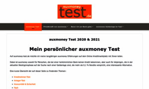 Auxmoney-test.de thumbnail
