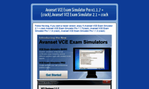 Avanset-vce-exam-simulator-pro.blogspot.com thumbnail