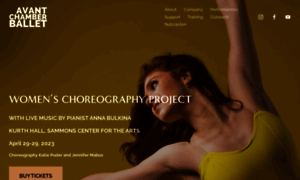 Avantchamberballet.org thumbnail