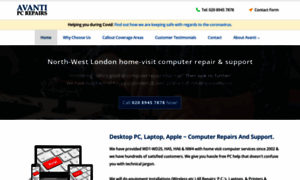 Avantipcrepairs.com thumbnail