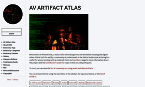 Avartifactatlas.com thumbnail