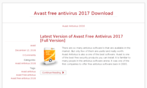 Avastfreeantivirus2016download.com thumbnail