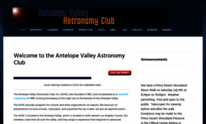 Avastronomyclub.org thumbnail