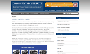 Avchd-mts-m2ts-converter.com thumbnail