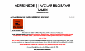 Avcilarbilgisayarhastanesi.com thumbnail