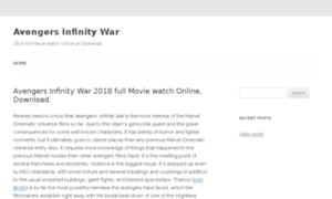 Avengersinfinitywar.org thumbnail