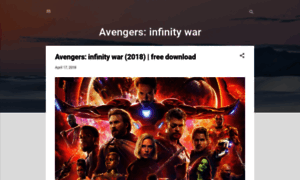 Avengersinfinitywarlivestreaming.blogspot.com thumbnail