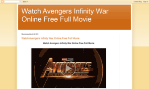 Avengersinfinitywaronlinfreefullmovie.blogspot.com thumbnail