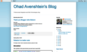 Avenshteinohad.blogspot.com thumbnail