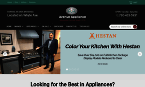 Avenueappliance.ca thumbnail