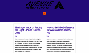 Avenueprimarycare.com thumbnail