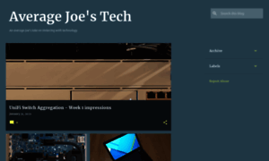 Averagejoestech.com thumbnail