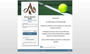 Averyranchtc.tennisbookings.com thumbnail