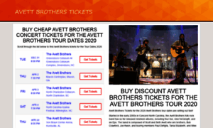 Avettbrothers-tickets.com thumbnail