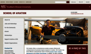 Aviation.siu.edu thumbnail