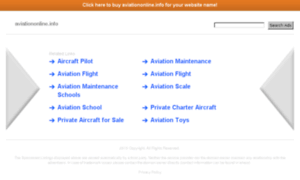 Aviationonline.info thumbnail