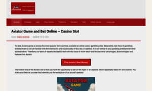 Aviatorgameplay.org thumbnail