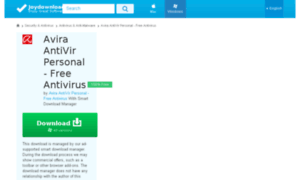 Avira-antivir-personal-free-antivirus.joydownload.com thumbnail