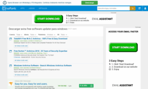Avira-free-software-updater.softonic.com thumbnail